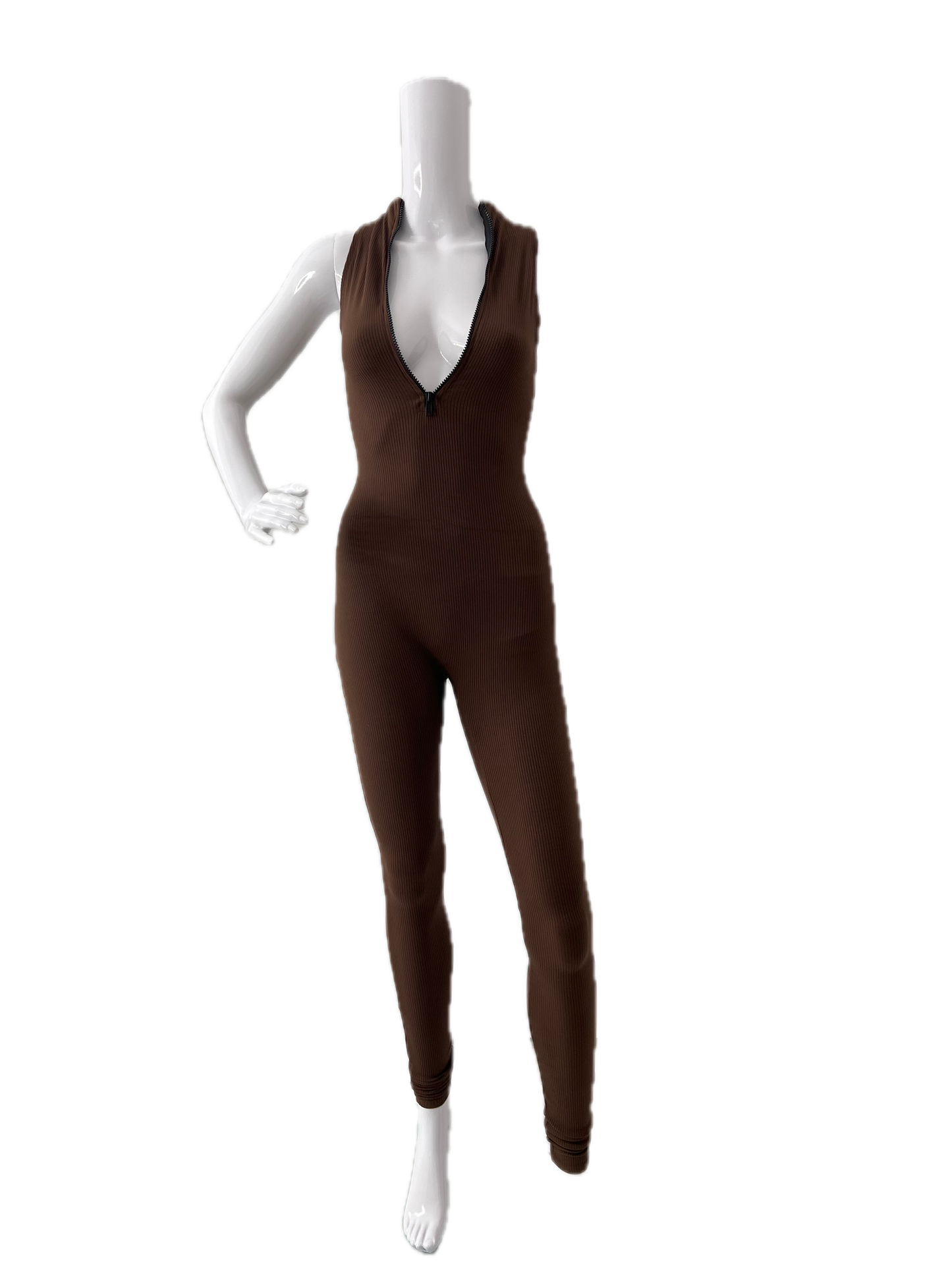 Zip-up Jumpsuit